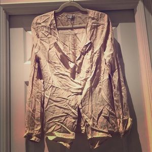 Buffalo David Bitton nude women’s blouse small